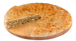 Пирог с курицей, сыром и укропом